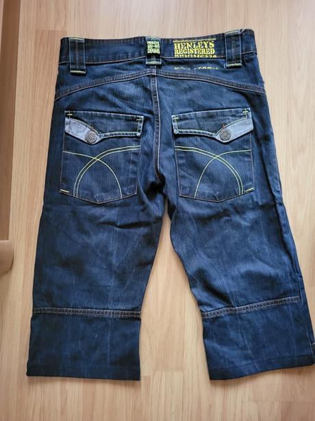 Chlapčenské 3/4 riflove kratasy, s