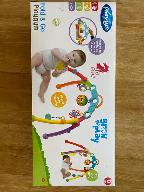 Playgro - hrazdička so závesnými hračkami, 