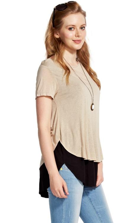 Tehotenská tunika aj na dojčenie elena, l / m / s