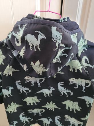 Dinosaurová vetrovka, h&m,116