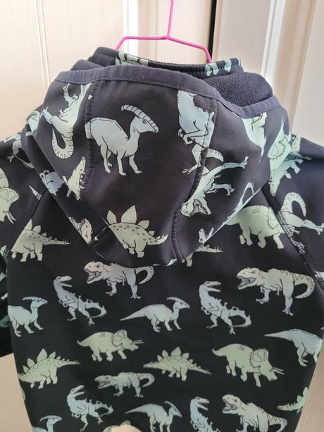 Dinosaurová vetrovka, h&m,116