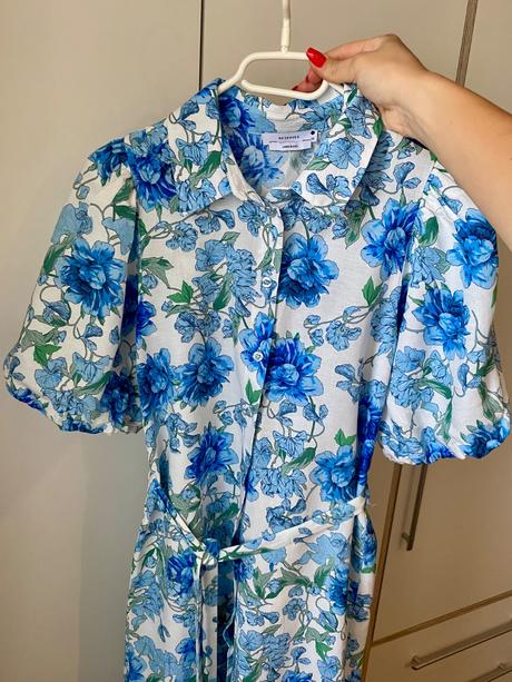 Kvietkovane saty, reserved,xs