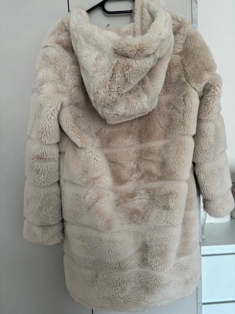 Dámsky kabát (plyšový/kožušinový), new yorker,34