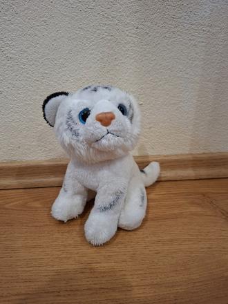 Plyšový sibírsky tiger (výška cca 15 cm), 