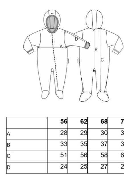 Overal little angel outlast 62, little angel®,62