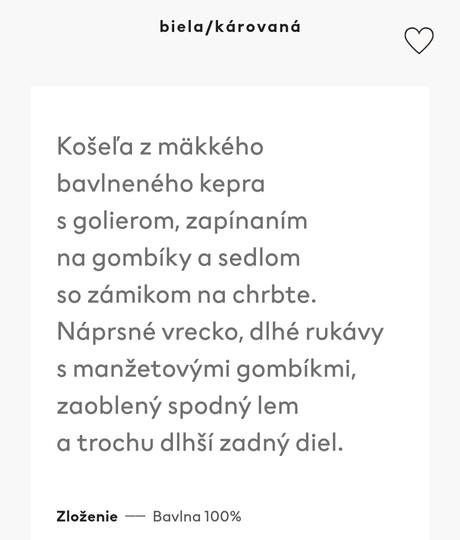 Károvaná košeľa, h&m,38