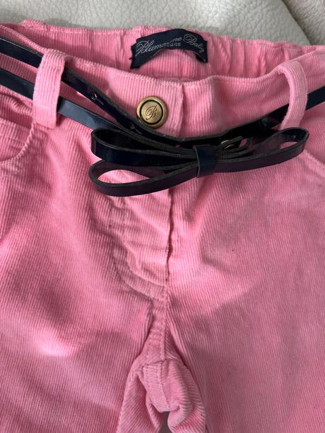 Blumarine elasticke nohavice jemný mensester vel.3, 98