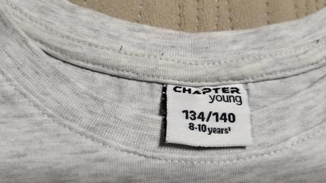 Tričko krátky rukáv velk. 134/140, chapter young,134