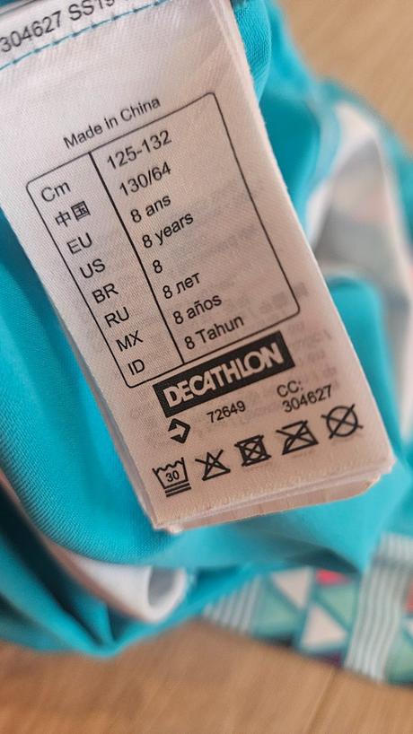 Uv tricko do vody, 134