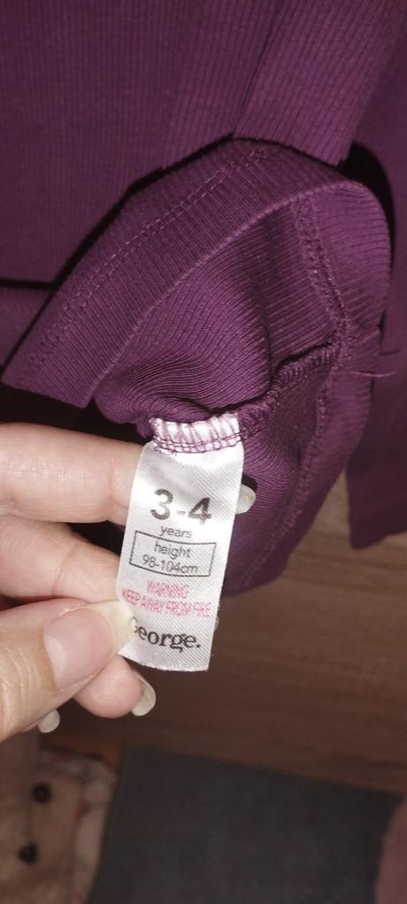 Vrubkované tričko 98/104, george,98