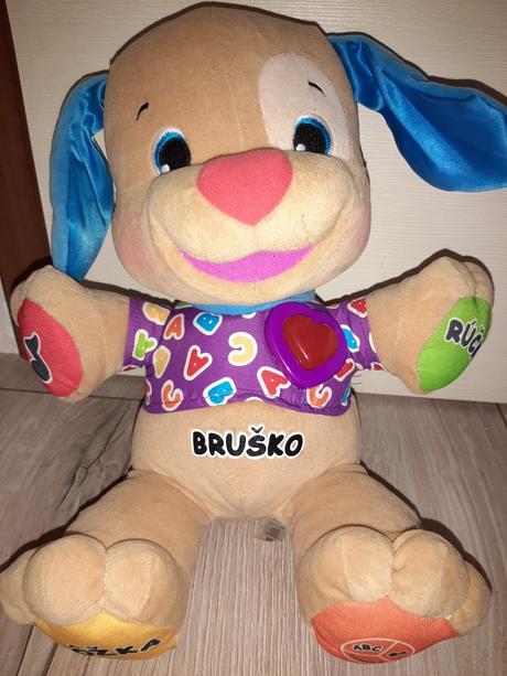 Hovoriaci psík fisher price,