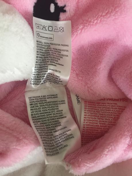 Zvieratkový overal, h&m,104