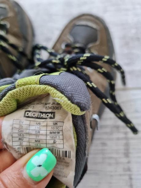 Turistické / prechodné topánky, quechua,29