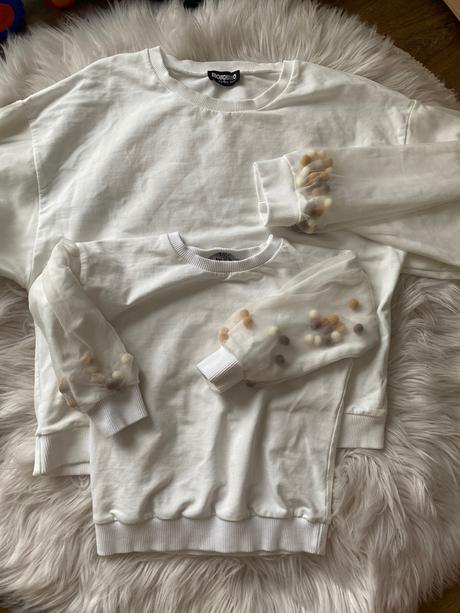 Mikina mama&dcera i love milk, 110