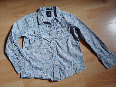 Gap kvetovana košeľa, gap,104