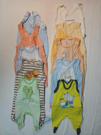 Dupačky bez rukávov 56-74, 68