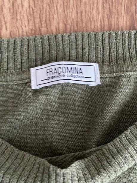 Zelený pulover, fracomina,s