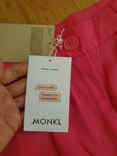 Ružové letné nohavice, 38