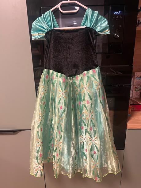 Šaty frozen anna ľadové kráľovstvo v. 140, 