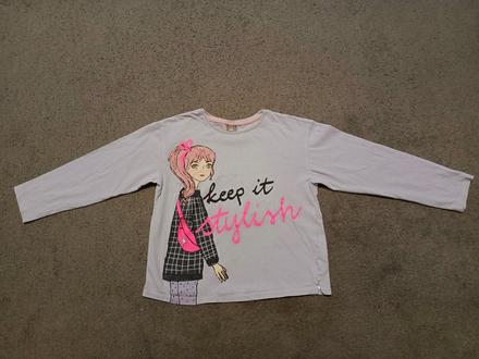 Dievčenské tričko veľ. 128, 128