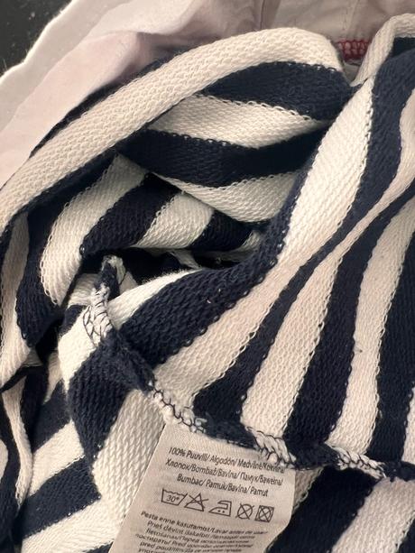 Svetrik bavlnený s všitym košelovým golierom, 116