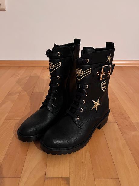 Nové čierne čižmy, graceland,38