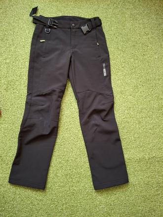 Softshelove zateplene nohavice, lewro,140