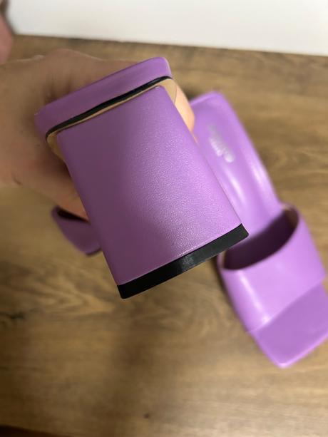 Fialové šľapky migato, 38