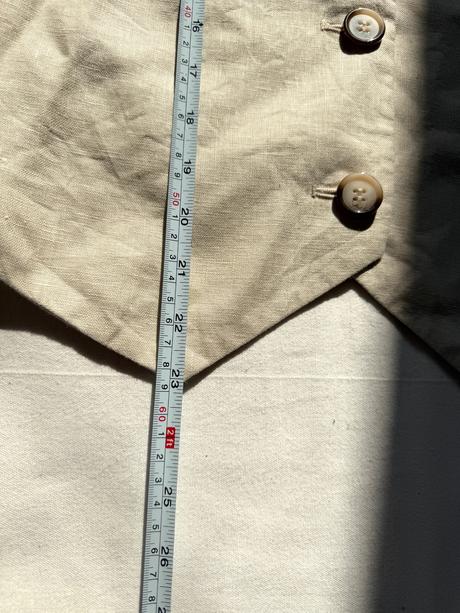 Dámska ľanová vesta bonprix premium béžová, bonprix,l