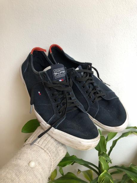 Pánske topánky tommy hilfiger/ modré topanky, tommy hilfiger,46