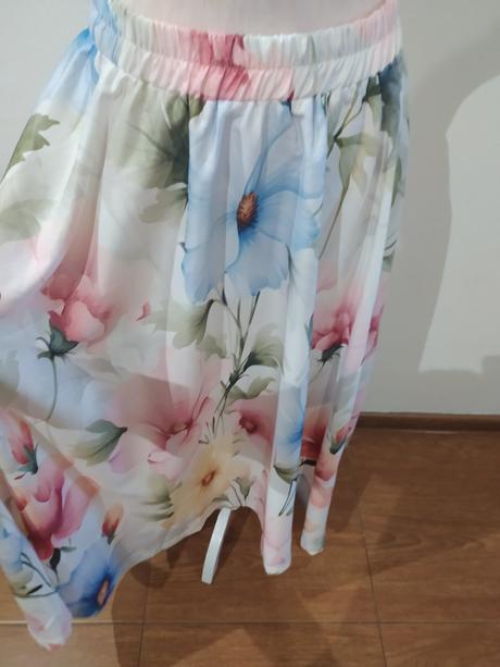 Kvetovana sukňa m/l, l / m