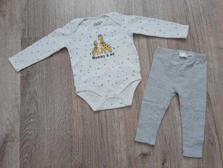 Unisex súpravička (legínky + body), f&f,86