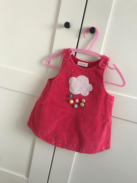 Menčestrové šaty next s pančuškami, next,68