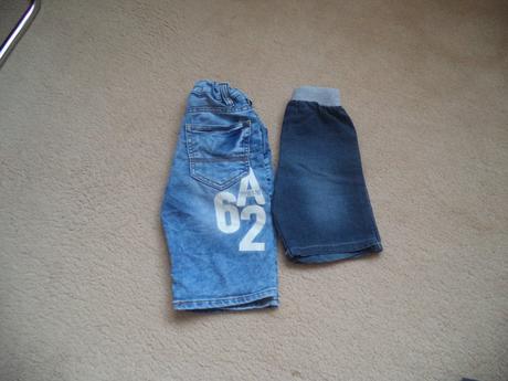 2 riflové kraťasy 116, japitex,116