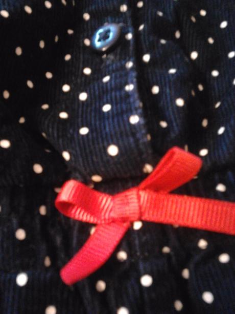 Bodkovaný menčestrový overal , f&f,80