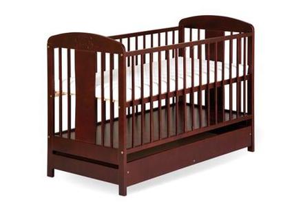 Postieľka radek viii medvedík+šuflík orech, šírka (cm): 60,dĺžka (cm): 120