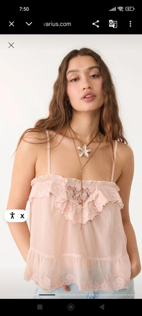 Dámsky letný top, stradivarius,l