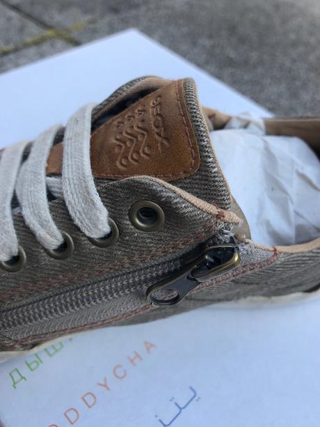 Štýlové priedušné sneakersy, veľ. 35, geox,35