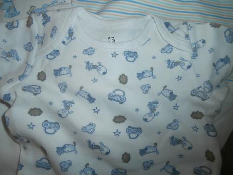 Body s krátkym rukávom 6ks, 50–62