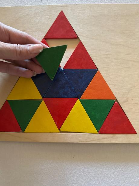 Drevená skladačka,