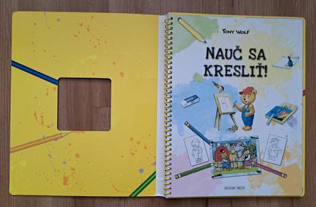 Kniha/zošiť "nauč sa kresliť", 