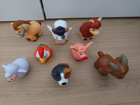 Sada zvieratiek little people fisher prices -, 