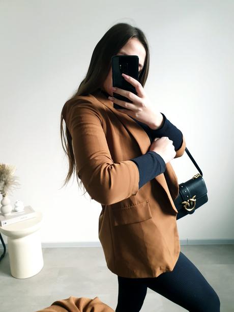 Hnedé sako xs/s, xs