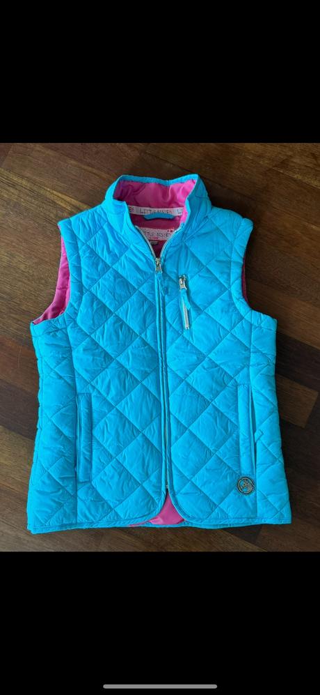 Dievčenská jazdecká vesta little sister, 110