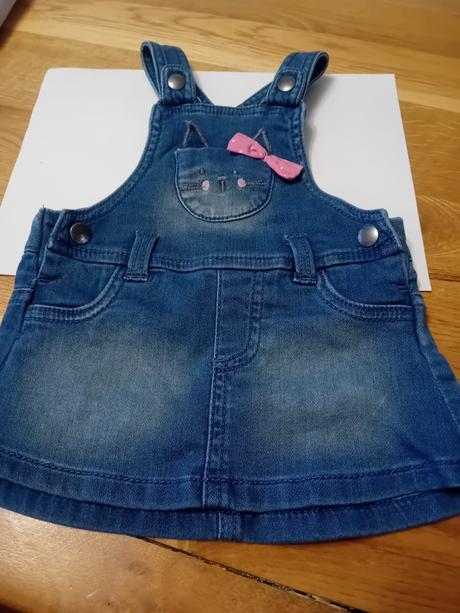 Riflova suknicka a tricko pre dievcatko, f&f,68