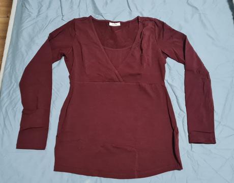 3x tehotenske tričká na kojenie s dlh.rukavom, yessica,s