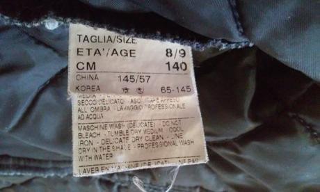 Vetrovka prechodná, benetton,140