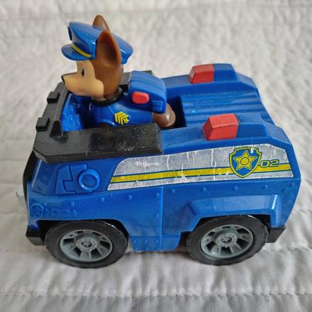 Tlapková patrola policajné auto s figúrkou chase, 