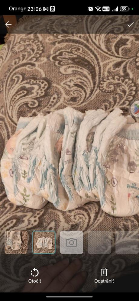 Plienky pampers veľkosť 4, pampers,7 kg - 18 kg