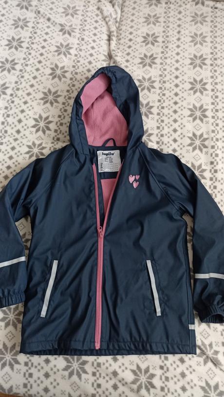 Zateplená bunda do dažďa lupilu 122/128, lupilu,128